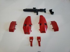 VINTAGE 1985 TRANSFORMERS G1 JETFIRE ARMOR ACCESSORIES LOT w/ GUN Clip Hasbro 