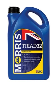 Aceite hidráulico Morris Triad 32 de alta calidad - 5 litros - aceite fluido hidráulico ISO VG32 - Imagen 1 de 5