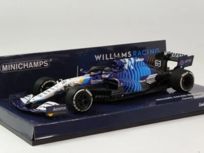 Minichamps Williams FW43B 63 George Russell Saudi Arabian GP 2021 1/43 417212263 - Immagine 1 di 3