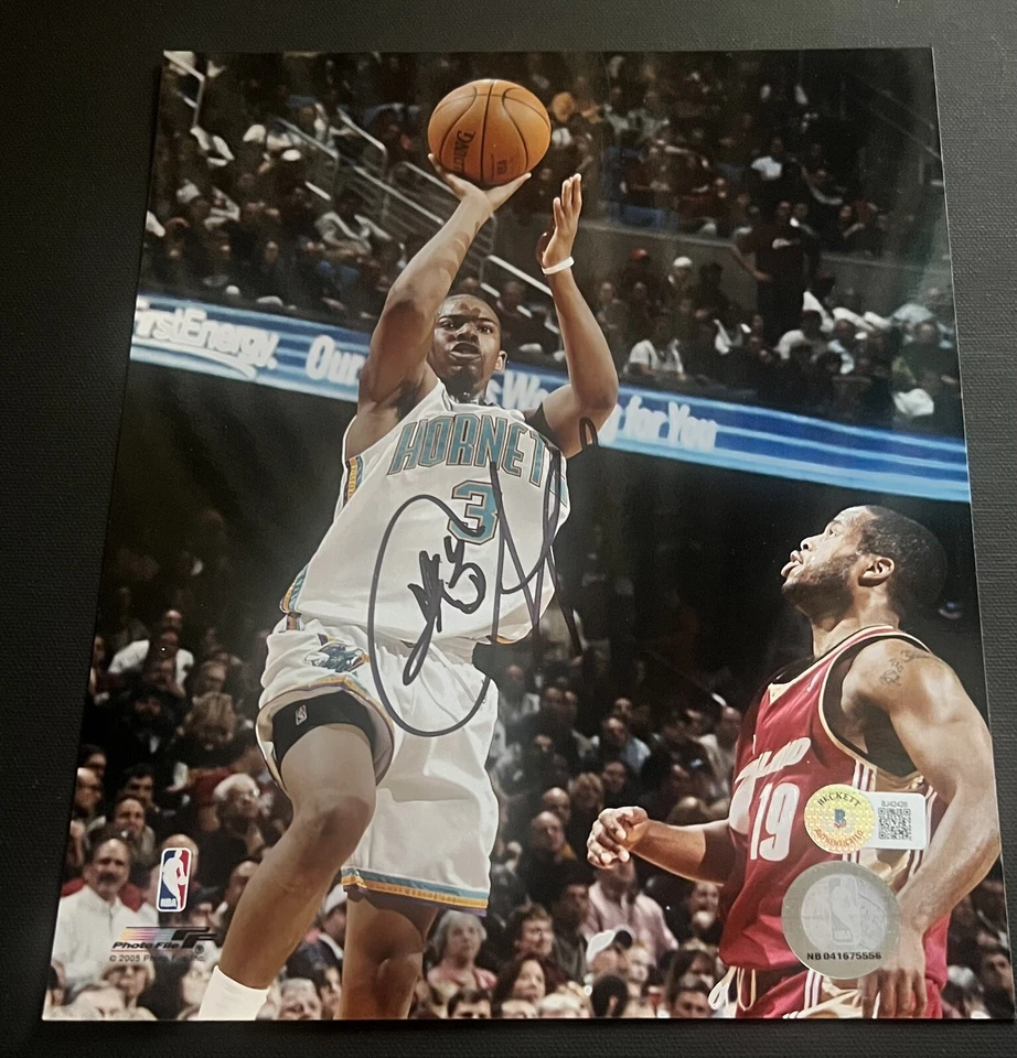 克里斯·保罗 Cp3 签名 8 x 10 照片 新奥尔良黄蜂队 Beckett Bas Coa NBA — 第 1/1 张图片