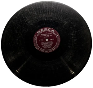 Al Jolson The Jolson Story "Rock-A-Bye Your Baby..." DL 9035 No Sleeve - Picture 1 of 4