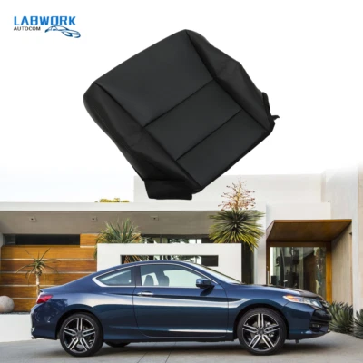 Driver Side Bottom Seat Cover Leather Black For Honda  Accord 2013-2016 2017 - Изображение 1 из 4