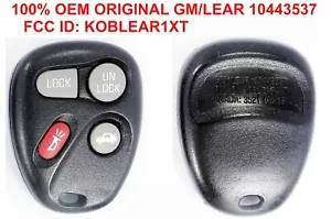 2001 - 2003 Pontiac Grand Prix KEYLESS Key FOB REMOTE ENTRY 10443537 KOBLEAR1XT - Picture 1 of 2