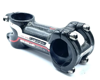FSA OS-99 Carbon Fiber Stem 80mm Length /31.8mm /Titanium Bolts - Image 1 of 4