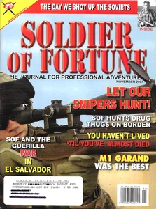 Soldier of Fortune Magazine November 2007 Back Issue - Picture 1 of 2