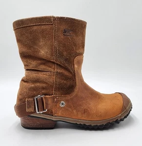 Sorel DAMENSTIEFELETTEN 7,5 HELLBRAUN LEDER WASSERABWEISEND - Bild 1 von 14