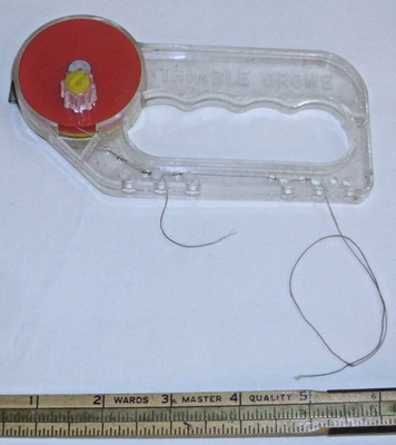 COX THIMBLE DROME SKYLON A REEL CONTROL LINE FOR TETHER CAR OR AIRPLANE 1950s - Image 1 of 2