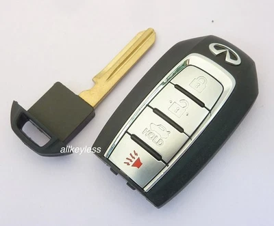 OEM 2020-2024 INFINITI Q50 Q60 proximity smart keyless remote key fob 285E36HE1A - Image 1 of 4