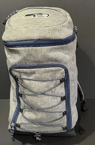 Seattle Seahawks Gray Backpack Topload Northwest NFL Licensed Embroidered Logo - Photo 1/5