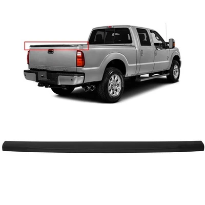 For Ford F250 F350 Super Duty 08-16 Tailgate Moulding Top Cap Protector Spoiler Foto 1 de 4