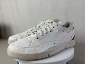 Zapatos para hombre On The Roger Centre Court blanco verde tenis speedboard talla 10 - Imagen 1 de 11