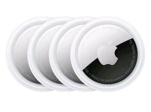 LOT DE 4 - NEUFS ! PACK DE 4 ÉTIQUETTES PNEUMATIQUES APPLE AIRTAG TRACKER MX542LL/A A2187 BOÎTE SCELLÉE - Photo 1 sur 1
