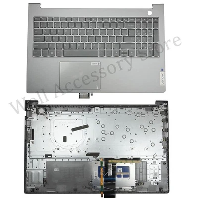 Nuevo Lenovo ThinkBook 15 G2 ITL ARE 15 G3 Estuche Reposamanos Teclado Retroiluminado Gris EE. UU. Foto 1 de 4