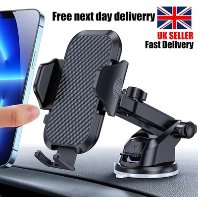 Car Phone Holder Universal Mount Mobile iPhone Windscreen Dashboard or Air Vent - Image 1 of 4