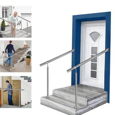 Geländer Edelstahl Handlauf Wandhandlauf Treppengeländer Außen Innen Treppenhaus - Bild 1 von 4