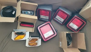 2021 Jeep Wrangler - OEM Taillights, 3rd Brake Lignts, Side Markers, Gas Caps - Picture 1 of 16