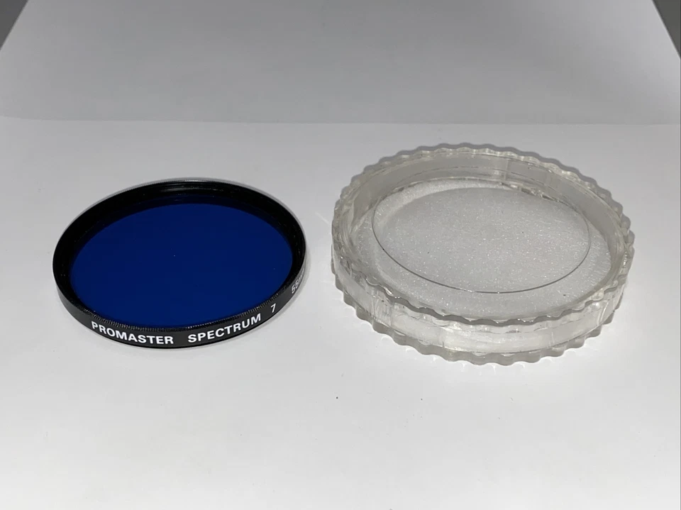 Promaster Spectrum 7 55mm 80A Blue filter made in Japan - Image 1 of 1