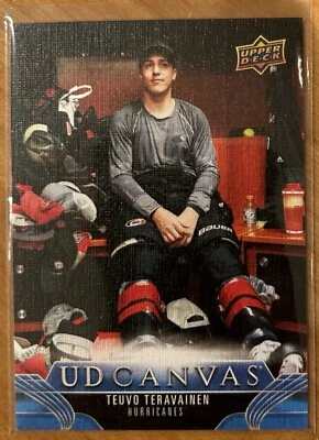 2023-24 Upper Deck Hockey Teuvo Teravainen UD Canvas 🔥🔥 - Image 1 of 2