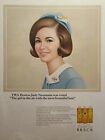 Vintage Print Ad 1965 Breck Shampoo Beauty Twa Stewardess Ralph William Williams