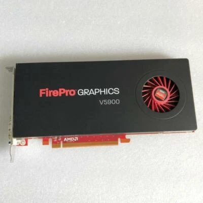 AMD ATI FirePro V5900 2GB GDDR5 PCI Express x16 2.1 Desktop Video Card DVI - Image 1 of 4