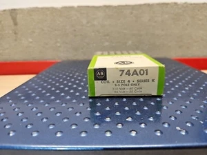 Allen-Bradley 74A01 Spule 110V Größe 4☆NEU ÜBERSCHUSS KOSTENLOSER VERSAND☆ - Bild 1 von 2