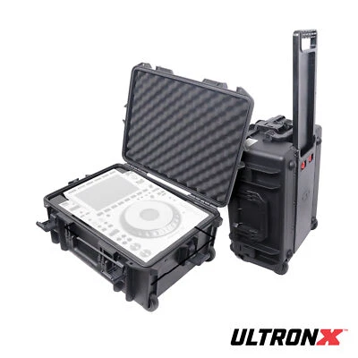 ProX UltronX Water Tight Case For CDJ-3000/12" Mixers/Yamaha DM3 w/Handle+Wheels - Image 1 of 4