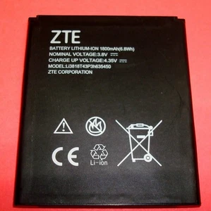 Akku für Li3818T43P3h635450 ZTE Obsidian LTE Z820 Ersatz 1800mAh - Bild 1 von 3
