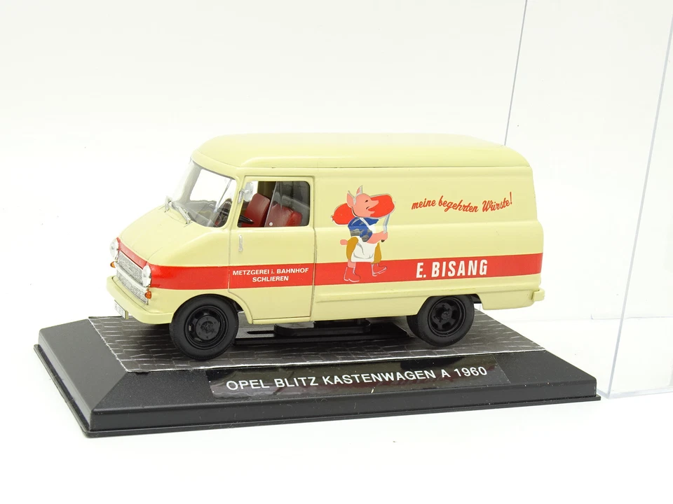 Atlas 1/43 - Vauxhall Opel Blitz Kastenwagen A 1960 Bisang - Image 1 of 1
