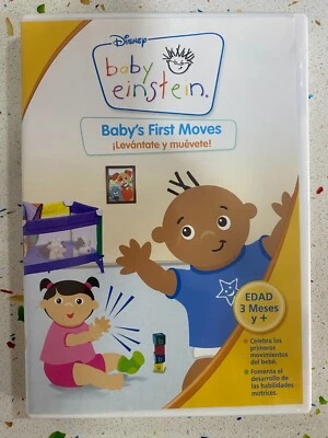 BABY EINSTEIN DVD BABY´S FIRST MOVES ¡ LEVANTATE Y MUEVETE ! DISNEY ESPAÑOL INGL - Imagen 1 de 3