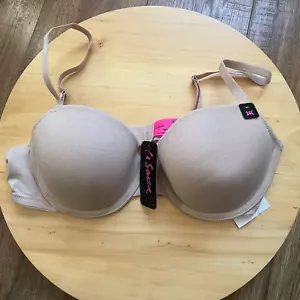 La Senza Nude Wired T Shirt Bra 34C, brand new with tags, underwired, padded - Picture 1 of 6