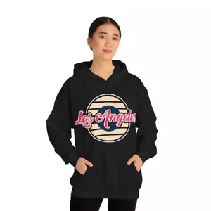 Los Angeles Classic Logo Unisex Heavy Blend™ Hooded Sweatshirt - Picture 1 of 11