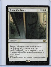MTG magic 1x Open the Vaults (M/NM) Commander 2015