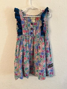 Mathilda Jane Gloria Bubblegum multicolored dress girls kids size 6 - Picture 1 of 5