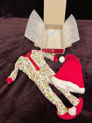 MUÑECA AMERICAN GIRL Corazones y Pinos Conjunto de Pijama de Vacaciones Nuevo en Caja Truly Me Retirado Foto 1 de 4