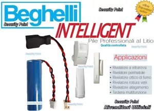 BEGHELLI INTELLIGENT PILA BATTERIA LITIO STILO AA LITIO 8131 ALLARME ANTIFURTO - Foto 1 di 4