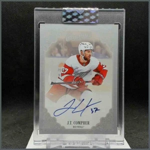 2023-24 Clear Cut J.T. Compher Red Wings Champ's AUTO #XXX - Picture 1 of 2