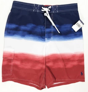 Traje de baño para hombre Ralph Lauren America rojo blanco azul M mediano nuevo con etiquetas NUEVO - Imagen 1 de 6