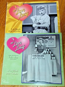 TWO I Love Lucy 16-Month Calendars ~ 2001 & 2002 - Picture 1 of 6