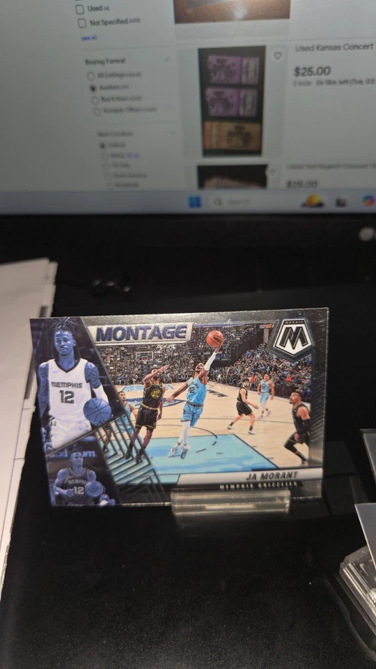 2021-22 Panini Mosaic - Montage #28 Ja Morant - Image 1 of 1