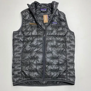 Patagonia Micro Puffer Vest Mens M Forge Grey Insulated Pocket Zip Outdoor 84075 - Picture 1 of 14