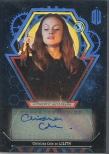 CHRISTINA COLE Autograph card 5/25- DOCTOR WHO Extraterrestrial Encounters - Picture 1 of 2