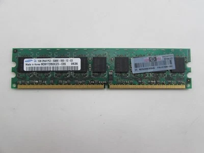HP 417439-051 1GB PC2-5300E DDR2 667 ECC Unbuffered Memory Samsung M391T2953CZ3 - Image 1 of 4