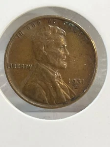 1931 S Lincoln Penny - Key Date XF/AU Awesome Details Nice Rare Coin Low Mintage - Picture 1 of 2