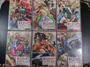 Rune Soldier - Complete Collection (DVD, 2008, 6-Disc Set) Classic Anime - Picture 1 of 15
