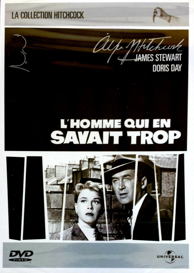 L'Homme Qui En Savait Trop-Man Who Knew Too Much-DVD-James Stewart-Doris Day-OOP - Image 1 of 1