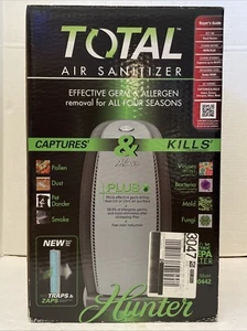 New/Open Box*Hunter Total Air Sanitizer*Air Purifier*30442 - Picture 1 of 7