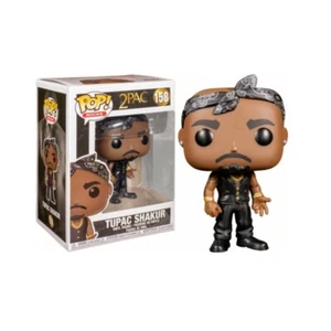 TUPAC SHAKUR 2PAC Bandana Rocks Funko POP! #158 NEW - Picture 1 of 1