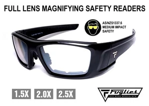 Fuglies Magnified Safety Readers - AS/NZS1337 Safety Reading Glasses - Picture 1 of 2