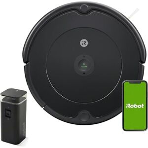 iRobot Roomba 694 Robot Vacuum-Wi-Fi Connectivity,Self-Charging ,Dual Mode,Black