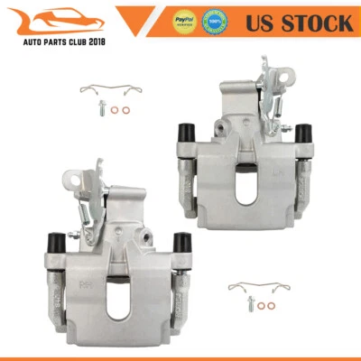 Juego de 2 pinzas de freno traseras tipo S para Jaguar XKR 2005-2008 2007-2009 con soporte Foto 1 de 4